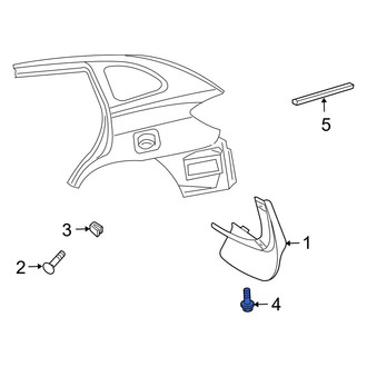 Kia OE - Mud Flap Clip