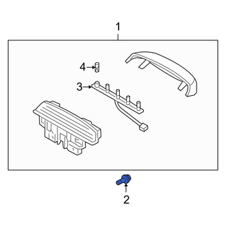 Kia OE - Center High Mount Stop Light Bolt