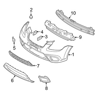 Kia OE - Front Bumper - Bumper & Components