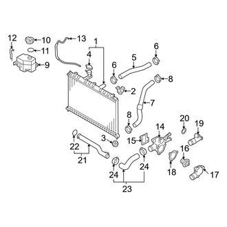 Kia OE - Cooling - Radiator & Components
