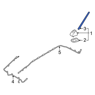 Kia OE - Radio Antenna Mast