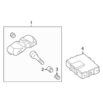 Kia OE - Electrical - Tire Pressure Monitor Components