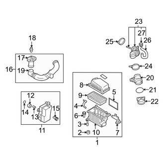 Kia OE - Engine / Transaxle - Air Intake
