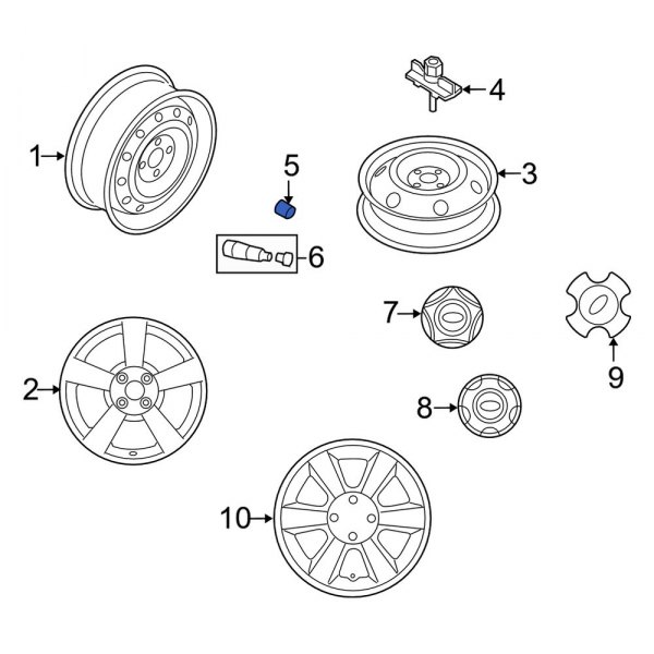 Wheel Lug Nut