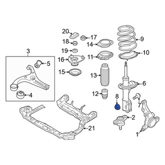 Kia OE - Engine Mount Nut