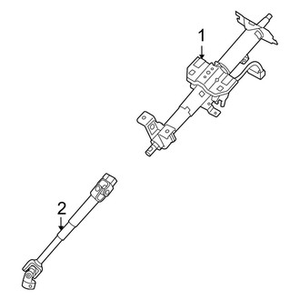 Kia OE - Steering Column Assembly (Base / LX / SX)