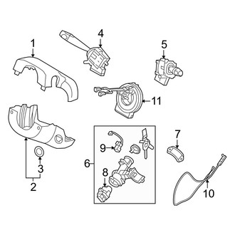 Kia OE - Steering Column - Shroud, Switches & Levers