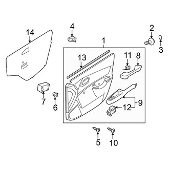 Kia OE - Front Door - Interior Trim