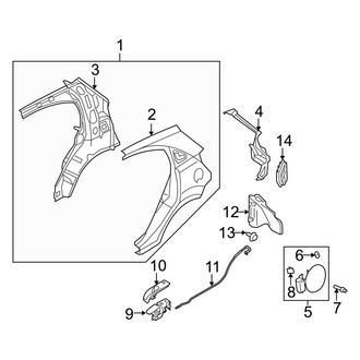 Kia OE - Quarter Panel & Components