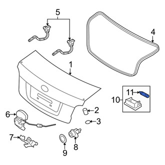 Kia OE - Trunk Light Bulb