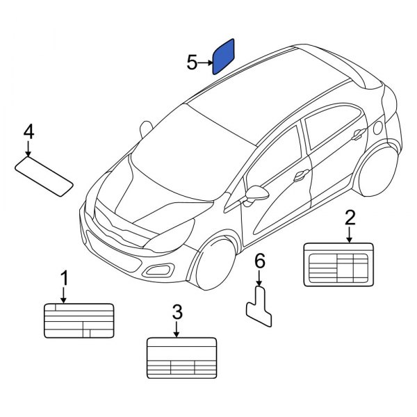 Air Bag Information Label