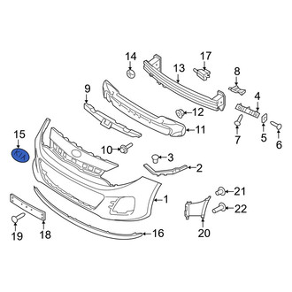 Kia OE - Front Bumper Cover Emblem