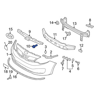 Kia OE - Hood Release Cable Bolt