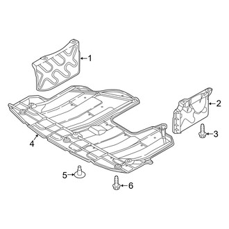 Kia OE - Radiator Support - Under Cover & Splash Shields
