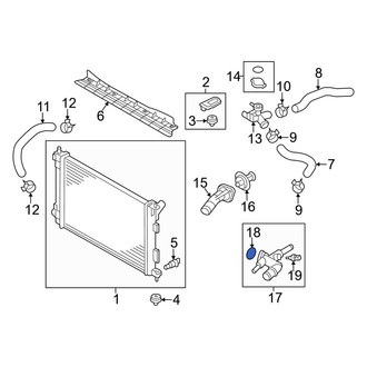 Kia OE - Engine Coolant Outlet O-Ring