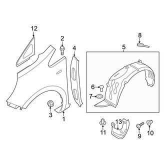 Kia OE - Fender - Exterior Trim