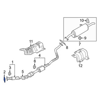 Kia OE - Exhaust Manifold Flange Gasket