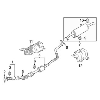 Kia OE - Exhaust System - Exhaust Components
