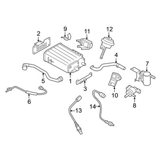 Kia OE - Emission System - Emission Components (EX / LX / SX)