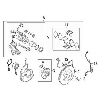 Kia OE - Wheel Bearing Snap Ring