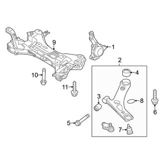 Kia OE - Front Suspension - Suspension Components