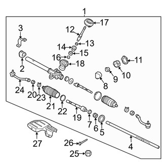 Kia OE - Steering Gear & Linkage