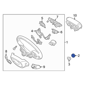 Kia OE - Steering Wheel Nut