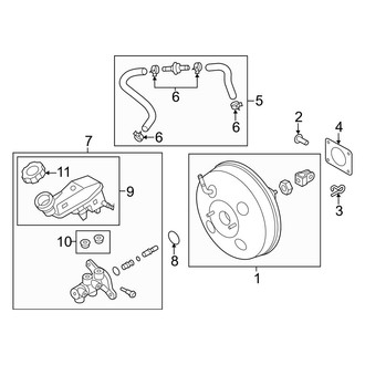 Kia OE - Cowl - Components on Dash Panel (EX / LX / SX)