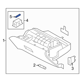 Kia OE - Glove Box Light Bulb