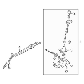 Kia OE - Center Console (Shifter Components), (Standard Tr)