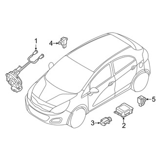 Kia OE - Restraint Systems - Air Bag Components (Modules & Sensors)