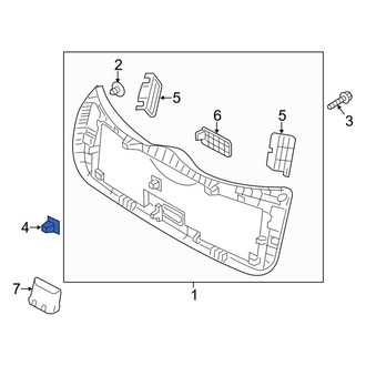 Kia OE - Liftgate Trim Nut