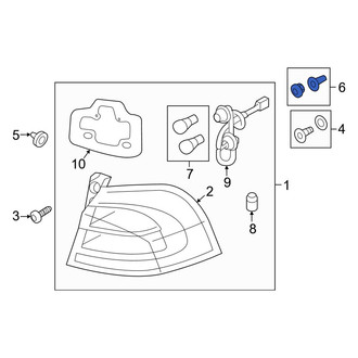 Kia OE - Tail Light Grommet