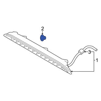 Kia OE - Center High Mount Stop Light Nut