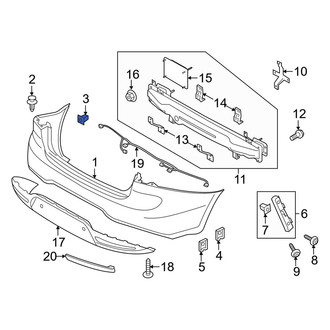 Kia OE - Engine Air Intake Hose Clip
