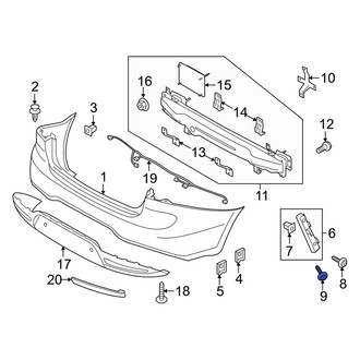 Kia OE - Bumper Guide Screw