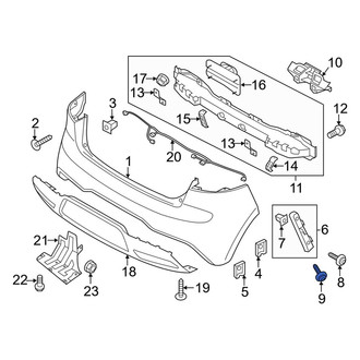 Kia OE - Bumper Guide Screw