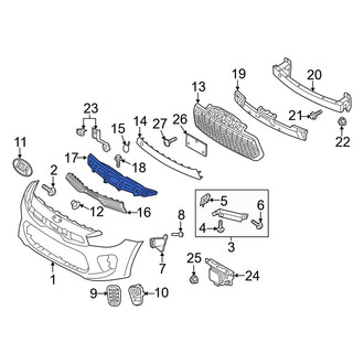 Kia OE - Front Radiator Support Access Cover