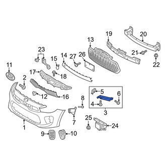 Kia OE - Front Left Bumper Cover Bracket