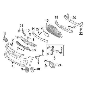 Kia OE - Front Bumper & Grille - Bumper & Components