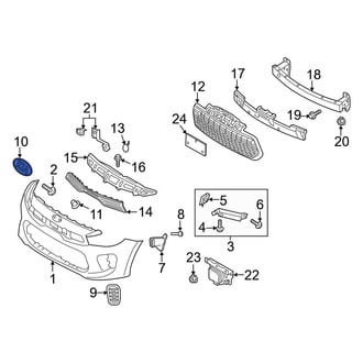 Kia OE - Front Bumper Cover Emblem