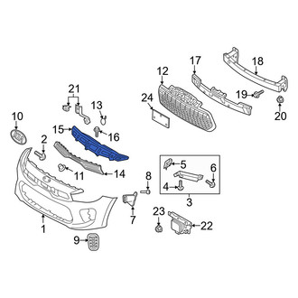 Kia OE - Front Radiator Support Access Cover