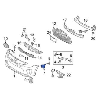 Kia OE - Front Left Brake Air Duct