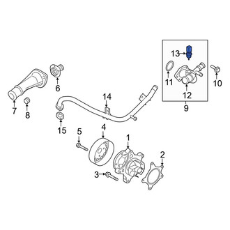 Kia OE - Engine Coolant Temperature Sensor