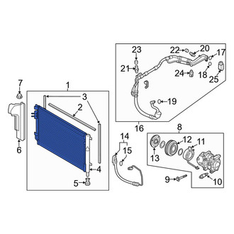 Kia OE - A/C Condenser
