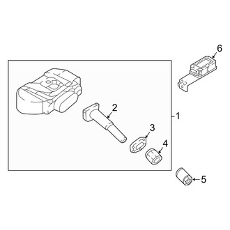 Kia OE - Electrical - Tire Pressure Monitor Components
