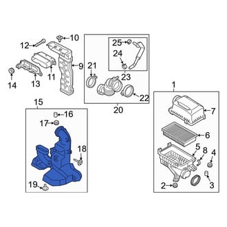 Kia OE - Engine Air Intake Resonator