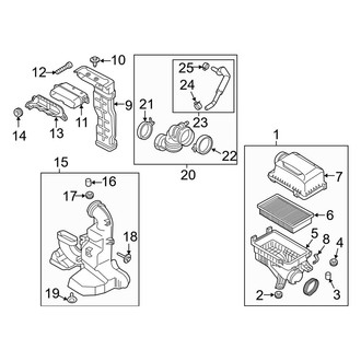 Kia OE - Engine / Transaxle - Air Intake
