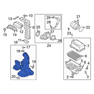Kia OE - Engine Air Intake Resonator