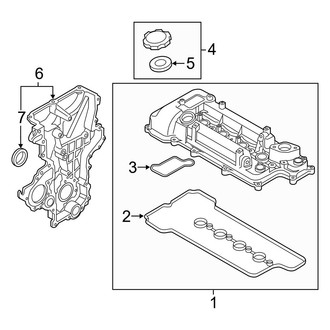 Kia OE - Engine / Transaxle - Valve & Timing Covers
